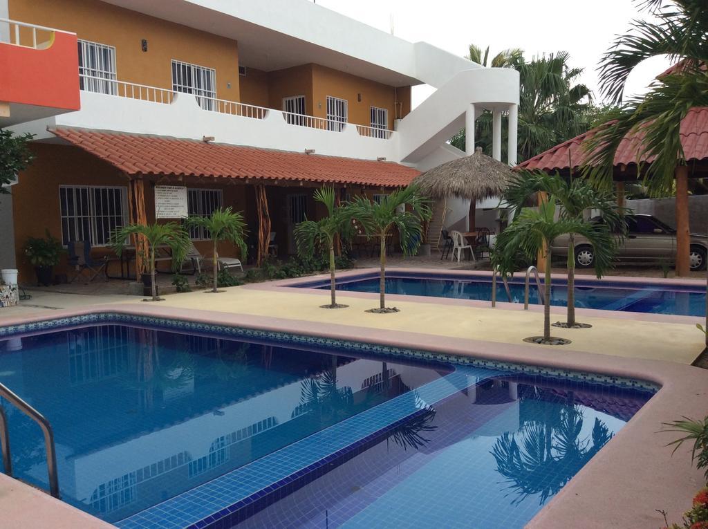 Bungalows Casa Grande Aparthotel San Patricio Melaque Bagian luar foto